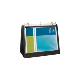 Business Source 1-Inch Presentation Binder - Black