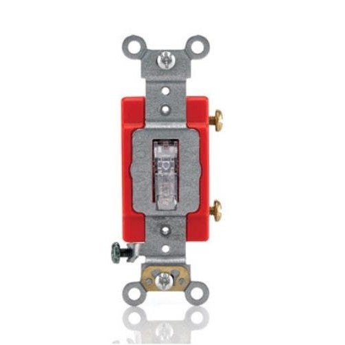 Leviton R57-01221-0LC Switch Ltd 1P 20A Clear By Mfg. Mfrpartno 01221-0LC