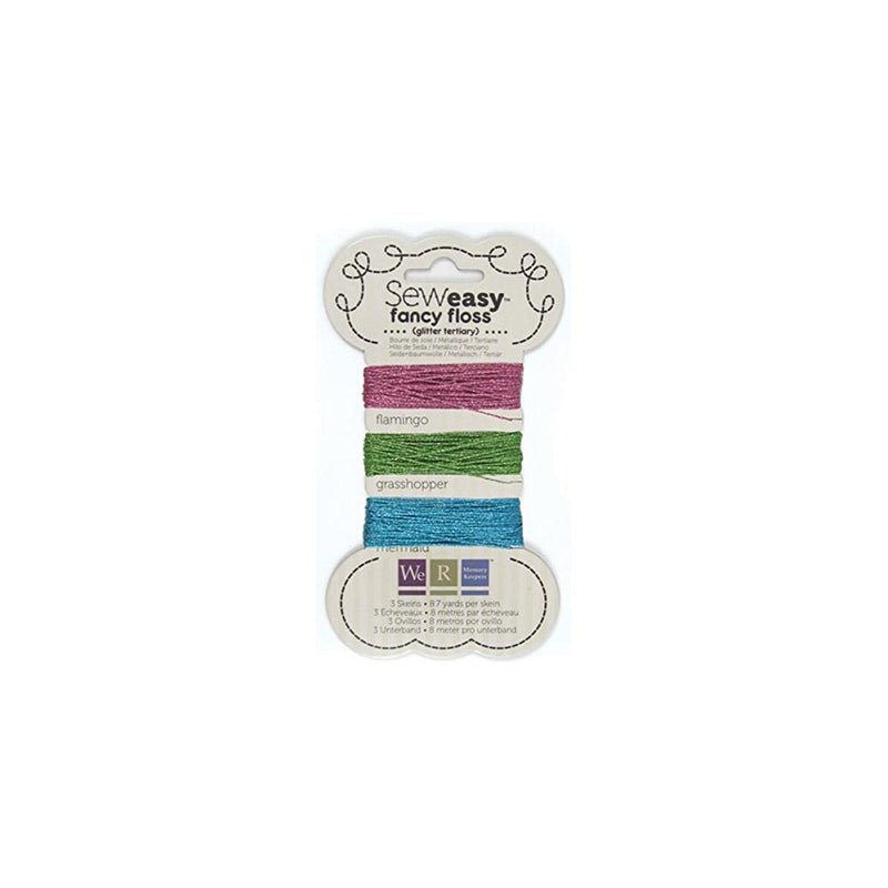 We R Memory Keepers Sew Easy Glitter Floss, Tertiary