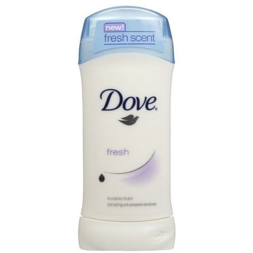 Dove Antiperspirant Deodorant, Fresh 2.6 ounces (Pack of 2)