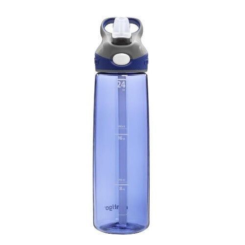 Contigo AUTOSPOUT Straw Addison Water Bottle, 24 oz, Cobalt