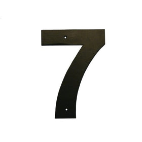 Montague Metal Products Helvetica Font Individual House Number, 7, 8-Inch