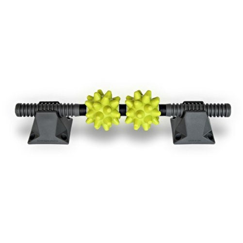 Rumble Roller Extra Firm Beastie bar with Stands, Green, One Size