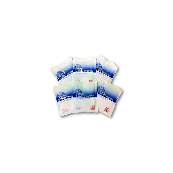 Instant Cold Compress - 6 Ice Packs By Basic Medical