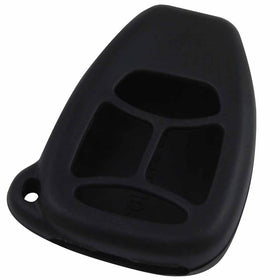 KeyGuardz Black Rubber Keyless Entry Remote Key Fob Skin Cover Protector