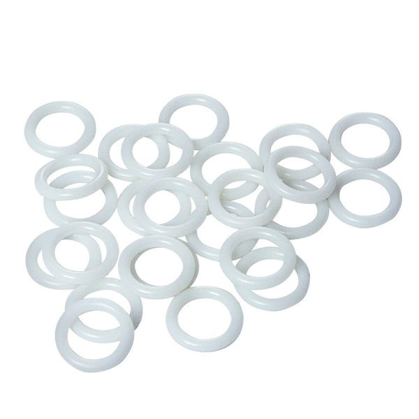 Sew On UV White Rings for Shades Pk 50