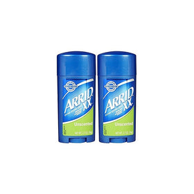 Arrid XX Solid Antiperspirant & Deodorant, Unscented - 2.7 oz - 2 pk