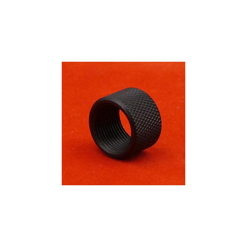 Glock Barrel Thread Protector 1/2x28 Black 9mm 357 Sig 11mm length, fits Lone Wolf and other threaded barrels ====