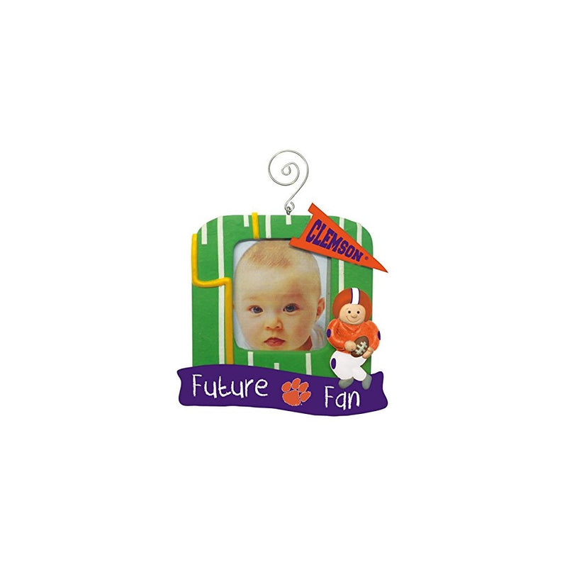 Clemson Tigers Official NCAA 5 inch x 5 inch Future Fan Photo Frame Christmas Ornament by Evergreen 166761