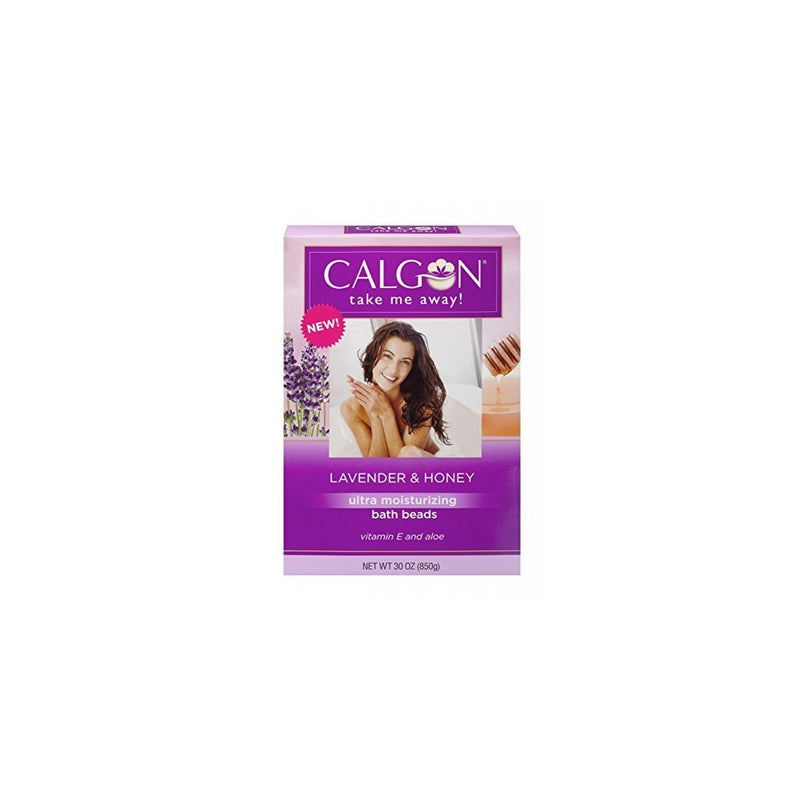 Calgon Ultra-Moisturizing Bath Beads (Lavender and Honey, 30-Ounce)