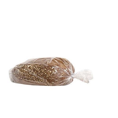 Bread Bags 6x3x15" Gusset Style Poly Bags - Pack of 100 with 100 Free Bread Ties