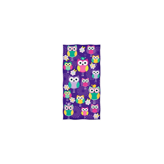 Owl Design Beach Towel by Dawhud Direct