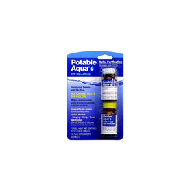 Potable Aqua Water Purification Tablets with PA Plus (Pack of 2)