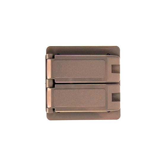 Lamson E9G2DDN-CAR Carlon Two Gang Cover