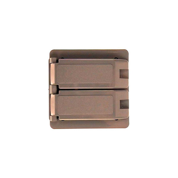 Lamson E9G2DDN-CAR Carlon Two Gang Cover