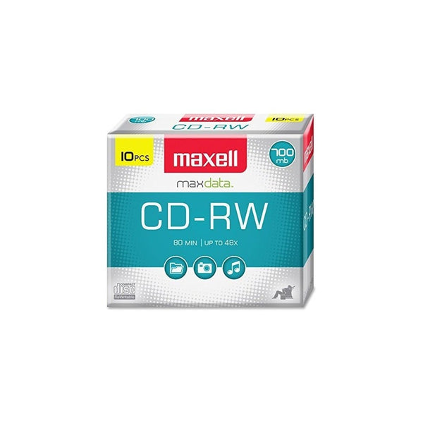 Maxell MAX630011 4x CD-RW Media