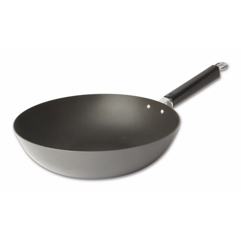 Joyce Chen 22-0030, Pro Chef Peking Pan with Excalibur Non-stick coating, 12-Inch