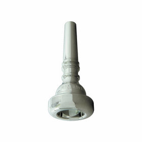 Bach 3497DW Silver Plated 7DW Cup Cornet Mouthpiece, Medium Shallow