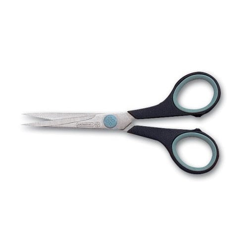 Mundial BP1864-1CushionSoft 5 1/2" Hobby/Craft Scissors, Blue/Lt. Blue Handle