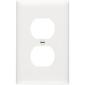 Legrand - Pass & Seymour SP8WUCC100 Smooth Wall Plate Single Gang Duplex Easy Install, White