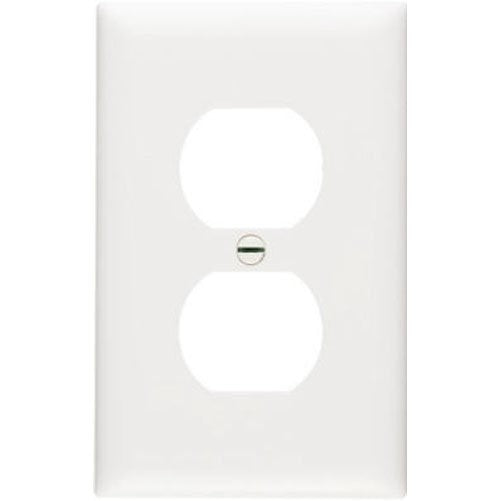 Legrand - Pass & Seymour SP8WUCC100 Smooth Wall Plate Single Gang Duplex Easy Install, White