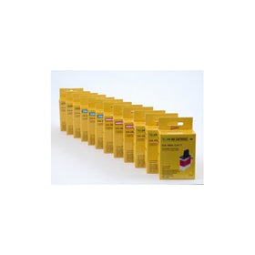 Generic Compatible Ink Cartridge Replacement for Brother LC41 ( Black,Cyan,Magenta,Yellow , 12-Pack )