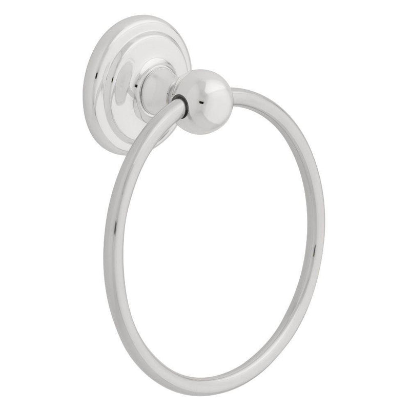 Franklin Brass127731 Jamestown Bath Hardware Accessory Towel Ring, Polished Chrome