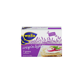 Wasa Crisp'n Light 7 Grain Cracker Bread, 4.9 Ounce (Pack of 10)