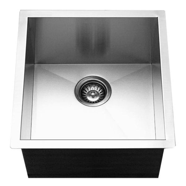 Houzer CTR-1700 Contempo Series Undermount Stainless Steel Bowl Bar/Prep Sink