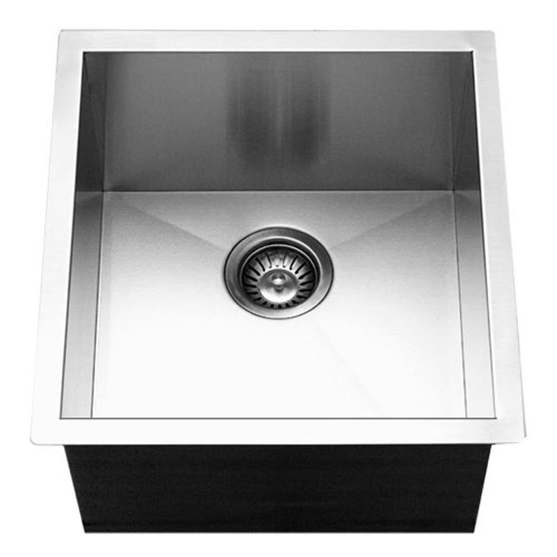 Houzer CTR-1700 Contempo Series Undermount Stainless Steel Bowl Bar/Prep Sink