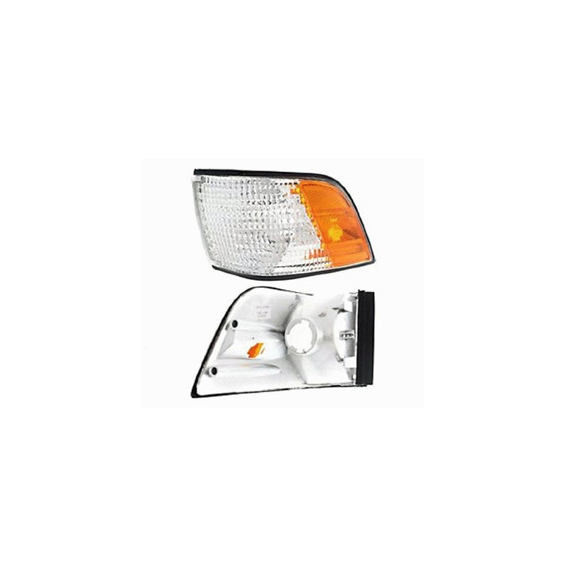 Discount Starter and Alternator GM2550123 Buick Century Driver Side Replacement Side Marker Plastic Lens Without Bulbs