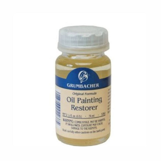 Grumbacher Oil Painting Restorer, 2-1/2 Oz. Jar, #5782