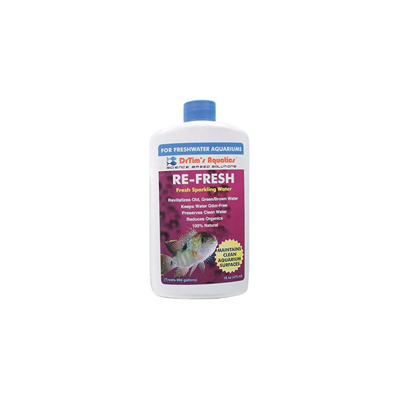 DrTim's Aquatics Re-Fresh Aquarium Revitalizer, Freshwater 16 oz