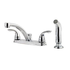 Pfister F-035-4THC Delton 2-Handle Kitchen Faucet with Side Spray, Polished Chrome, 2.2 gpm