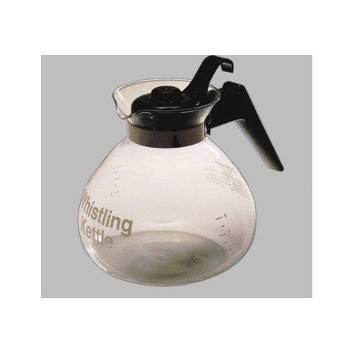 One-All Stovetop Whistling Kettle 12 Cup Glass
