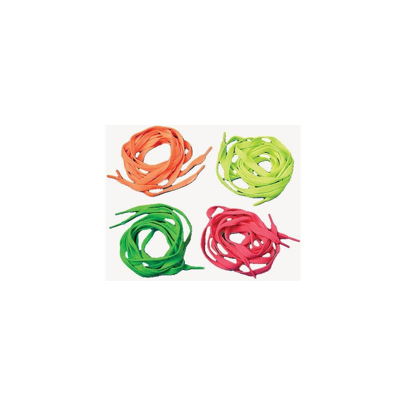 Neon Shoe Laces - Pack of 12