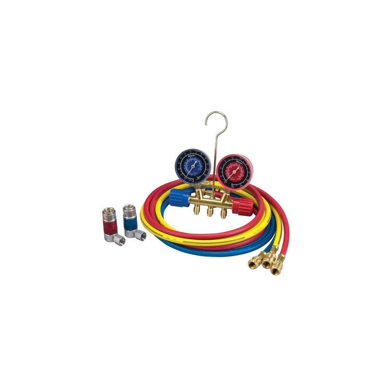 Robinair 45111 R134a Brass Manifold Hose Kit