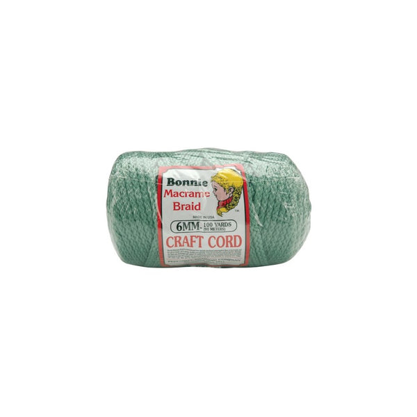 Pepperell 6mm Bonnie Macramé Craft Cord, 100-Yard, Sage