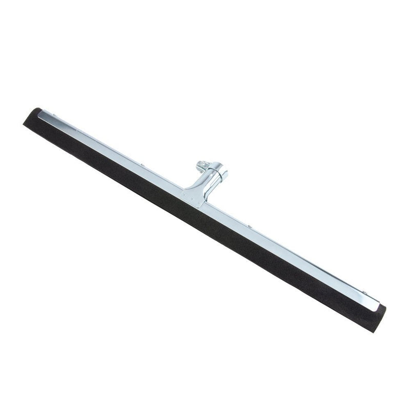 Unger MW550 Water Wand Standard Floor Squeegee, 22" Wide Blade, Black Rubber, Insert Socket