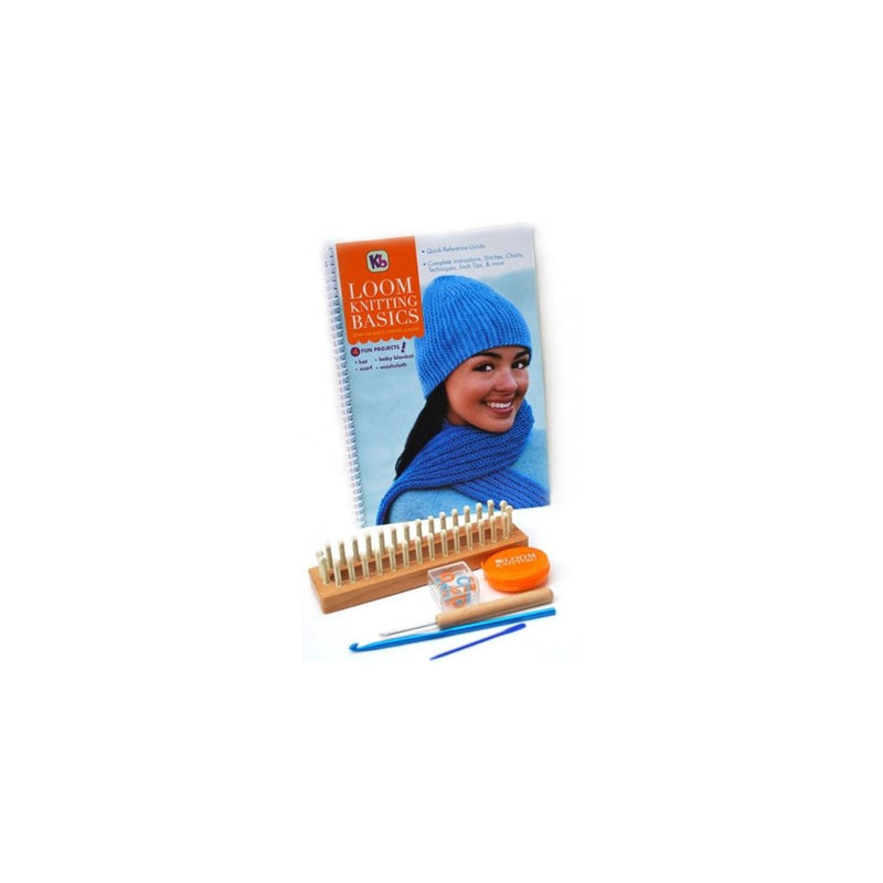 Authentic Knitting Board Loom Kniting Basics Kit Knitting Looms