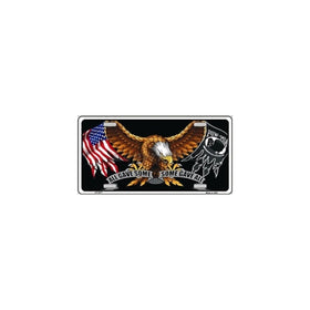 All Gave Some , Some Gave All Eagle and Flag Design Novelty Vanity License Plate Tag Sign