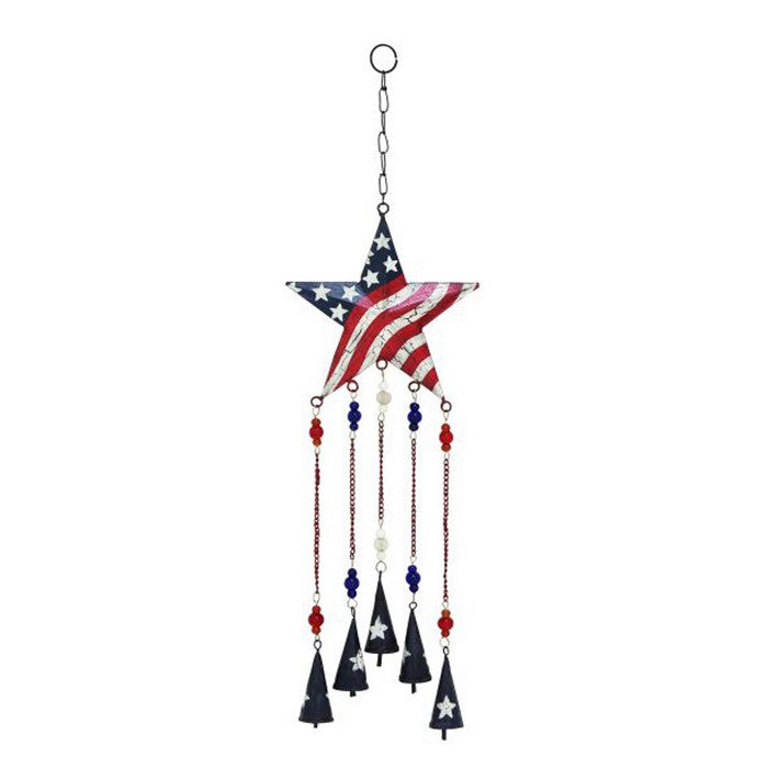 Stylish Metal Star Windchime