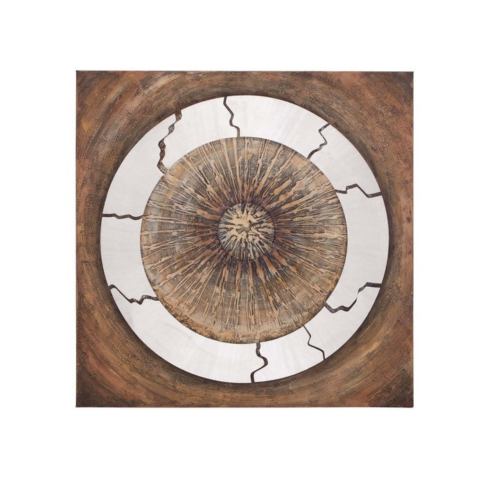 The Astute Wood Metal Canvas Art
