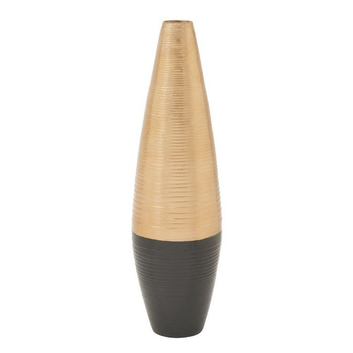 Striking Lacquer Bamboo Vase