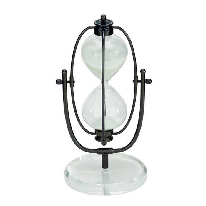 Sophisticated Metal Glass Acrylic Sand timer