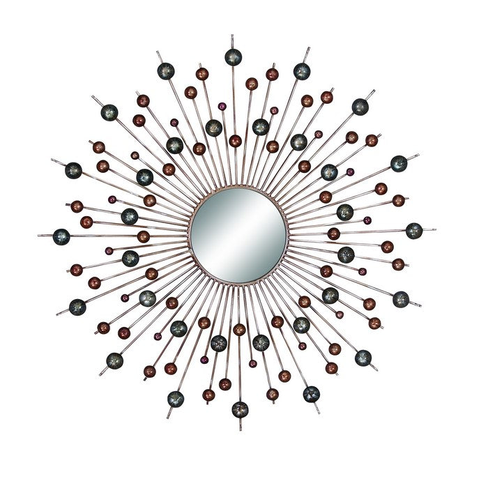 Wall Mirror Art With Modern Circular Design