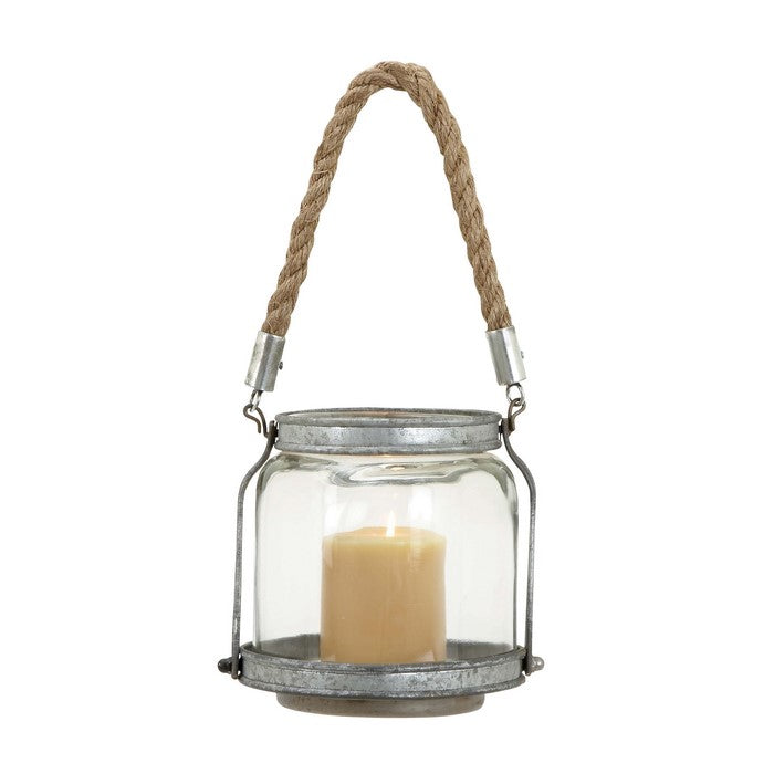 Lantern With Minimalistic Detailing For Rustic Appeal