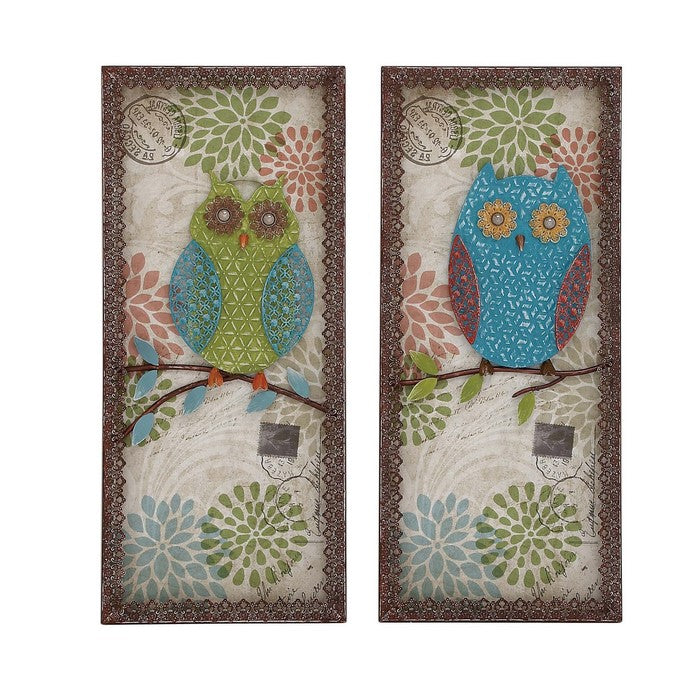 Austere Attractive Customary Owl Plaque