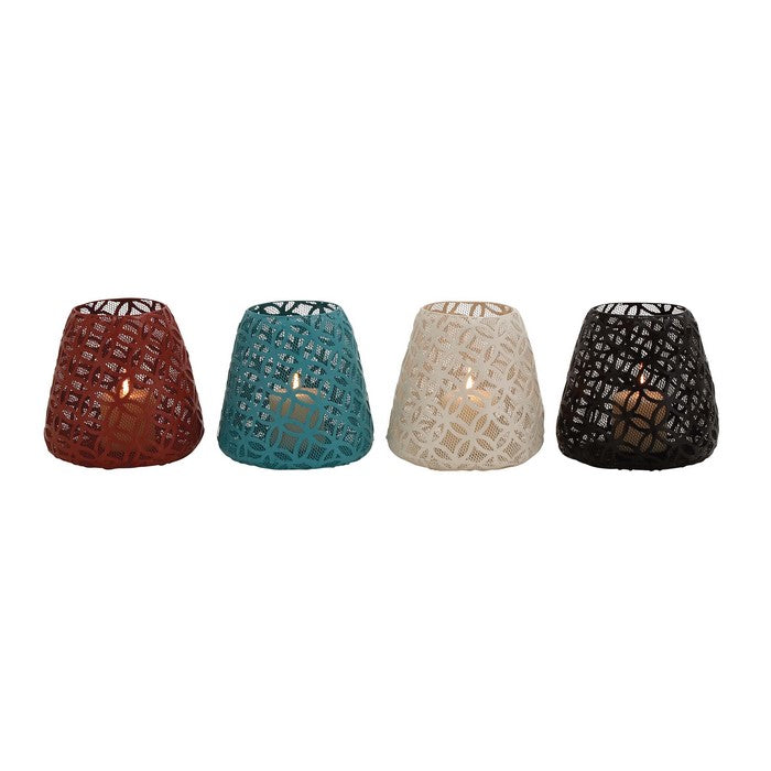 The Heavenly Metal Candle Holder 4 Assorted