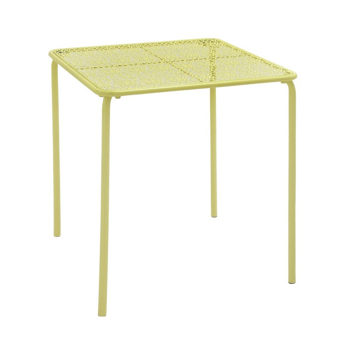 Uniquely Styled Metal Outdoor Table